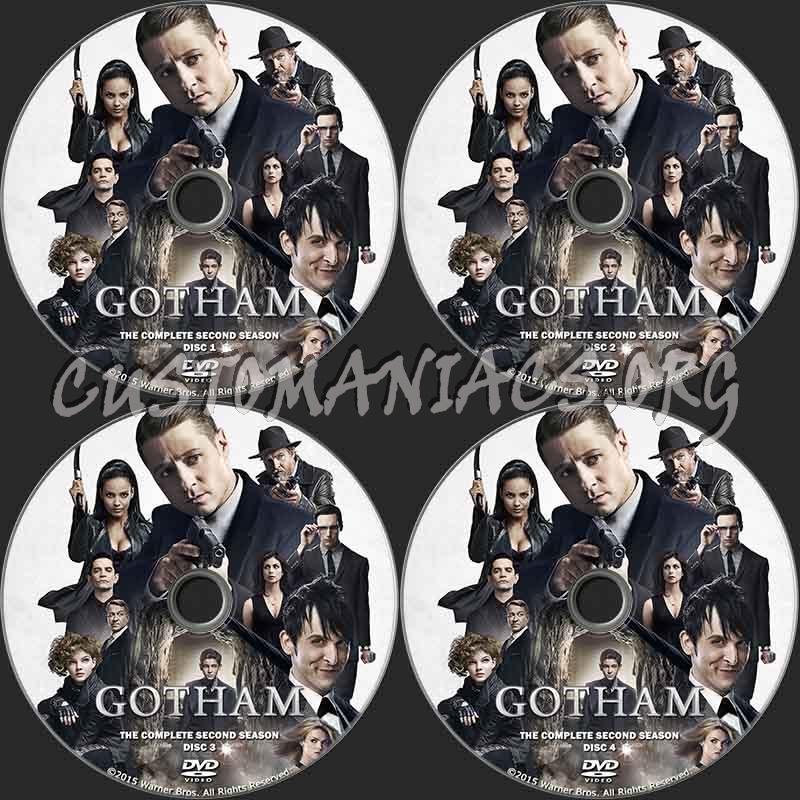 Gotham Season 2 dvd label