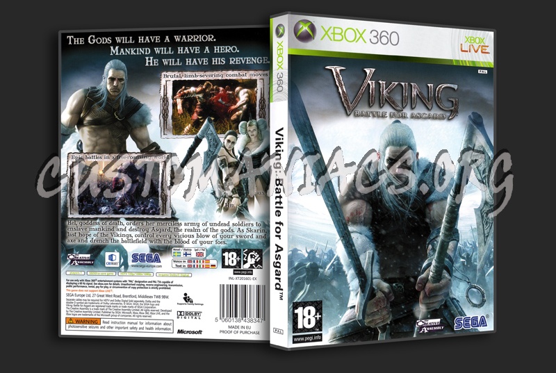 Viking Battle For Asgard dvd cover