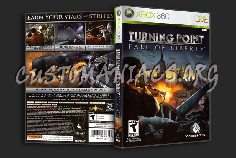 Turning Point Fall Of Liberty dvd cover