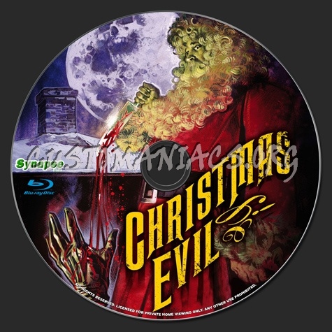 Christmas Evil blu-ray label