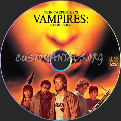 John Carpenter's Vampires: Los Muertos dvd label