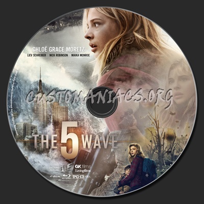 The 5th Wave (aka The Fifth Wave) blu-ray label