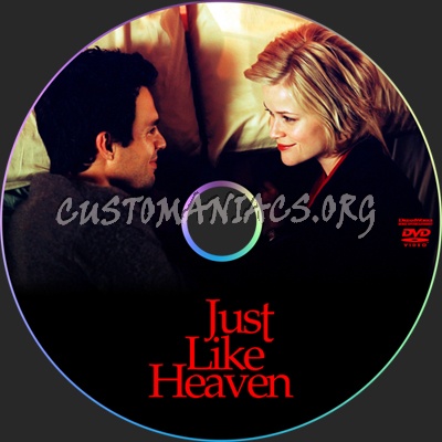 Just Like Heaven dvd label