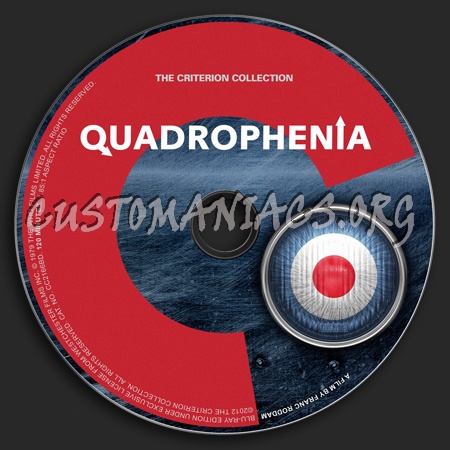 624 - Quadrophenia dvd label