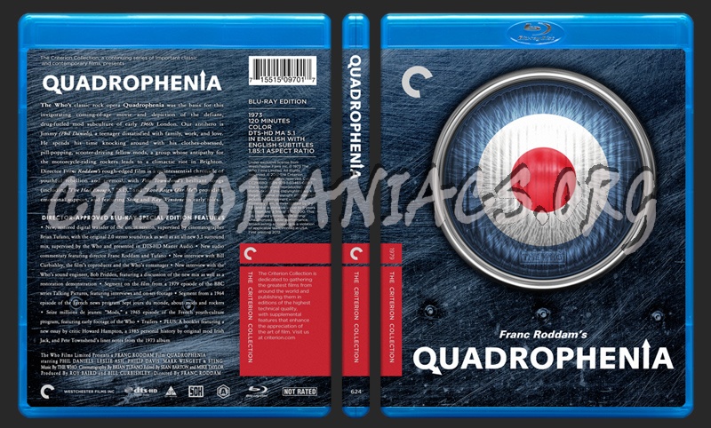 624 - Quadrophenia blu-ray cover