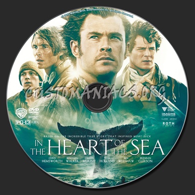 In The Heart Of The Sea dvd label
