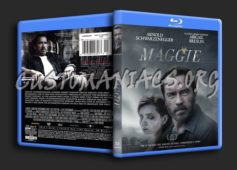 Maggie blu-ray cover