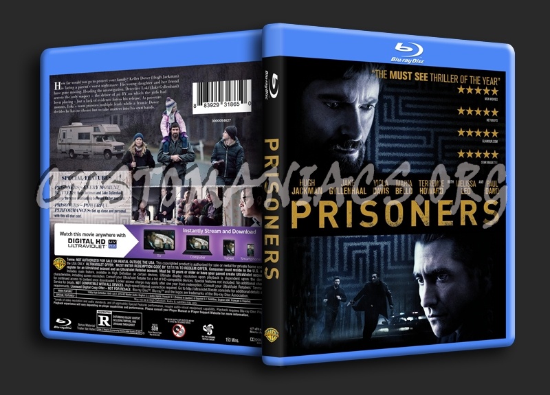 Prisoners blu-ray cover
