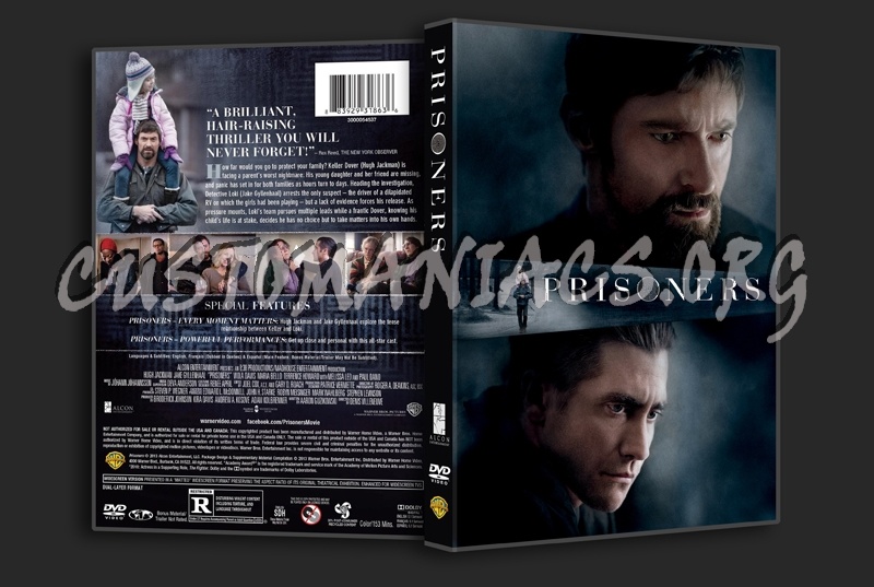 Prisoners dvd cover