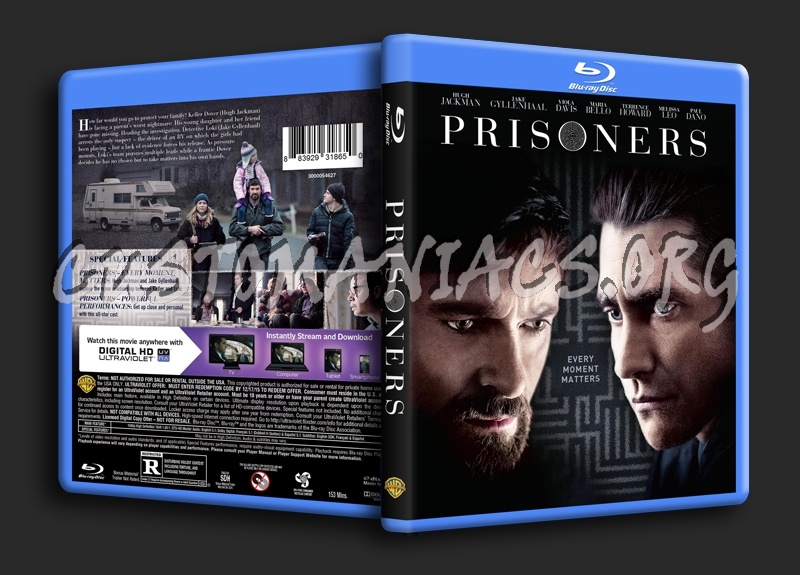 Prisoners blu-ray cover