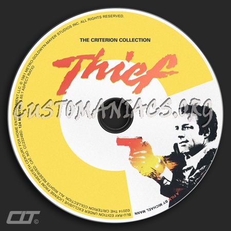 691 - Thief dvd label