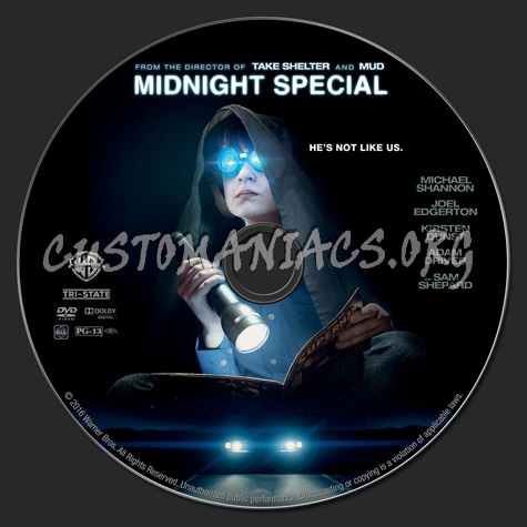 Midnight Special dvd label