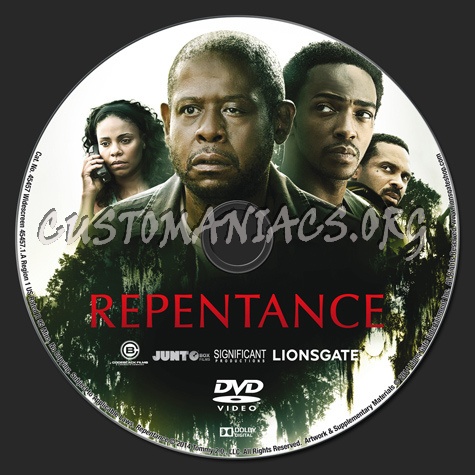 Repentance dvd label