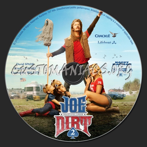 Joe Dirt 2: Beautiful Loser blu-ray label