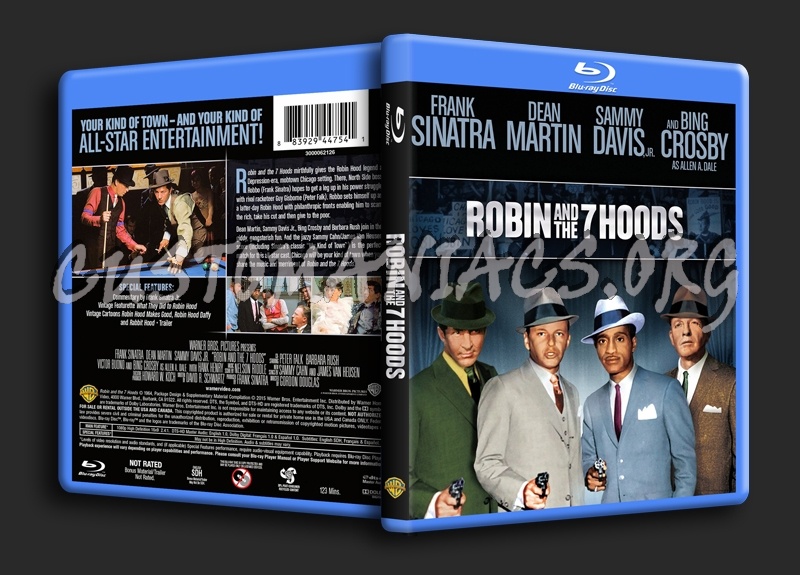 Robin and the 7 Hoods blu-ray cover