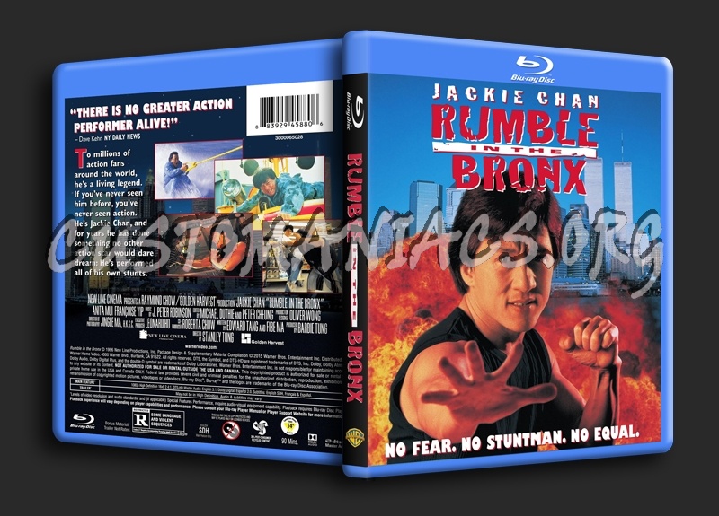 Rumble in the Bronx blu-ray cover