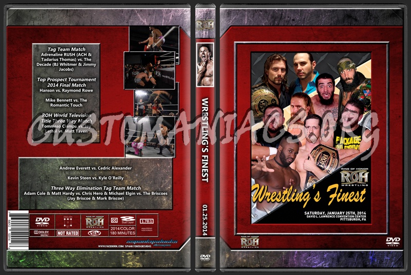 ROH Wrestlings Finest 2014 dvd cover