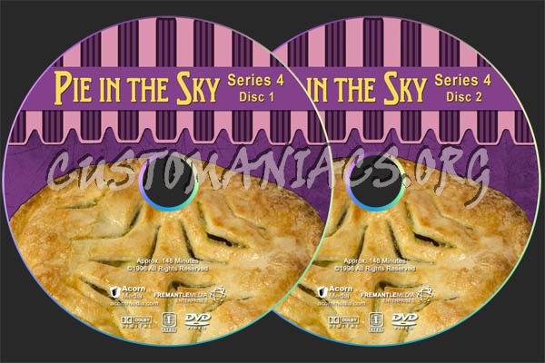 Pie in the Sky - Series 4 dvd label