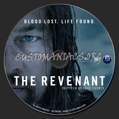 Revenant, The blu-ray label