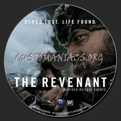 Revenant, The blu-ray label