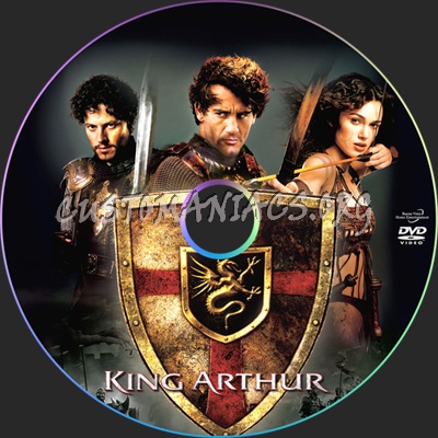 King Arthur dvd label