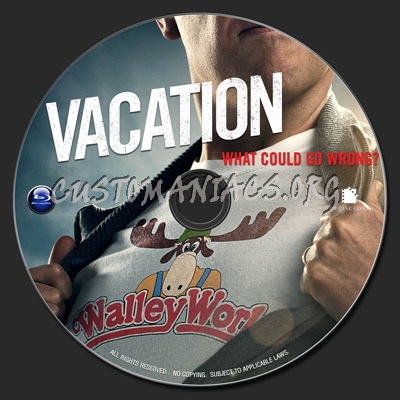 Vacation 2015 blu-ray label