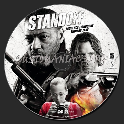 Standoff (2016) dvd label