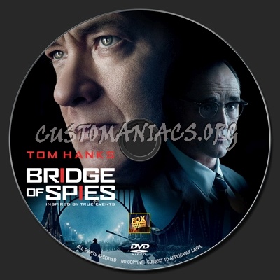 Bridge Of Spies dvd label