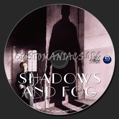 Shadows And Fog blu-ray label