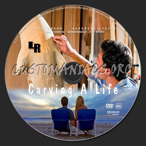 Carving a Life dvd label