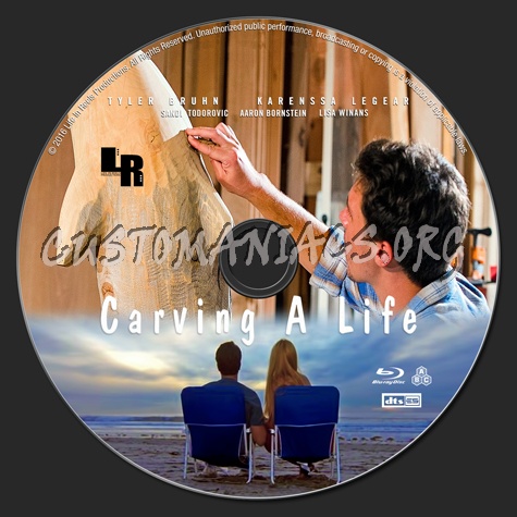 Carving a Life blu-ray label