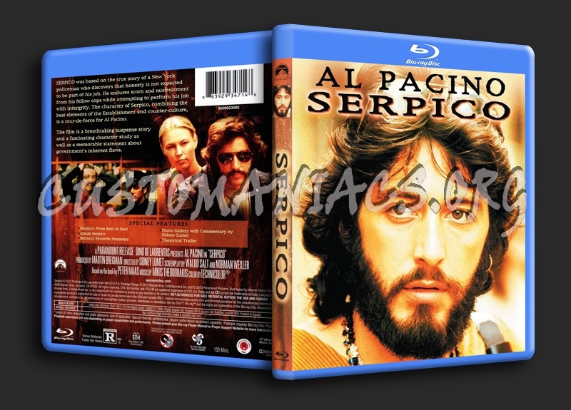 Serpico blu-ray cover