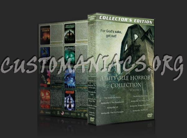 The amityville Horror Collection - Volume 1 dvd cover