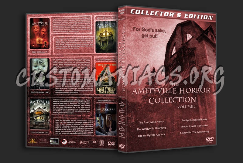 The Amityville Horror Collection - Volume 2 dvd cover
