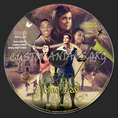 Yellow Day dvd label