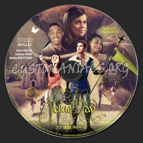 Yellow Day blu-ray label