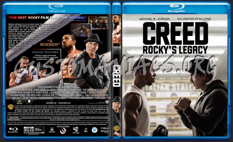 Creed dvd cover