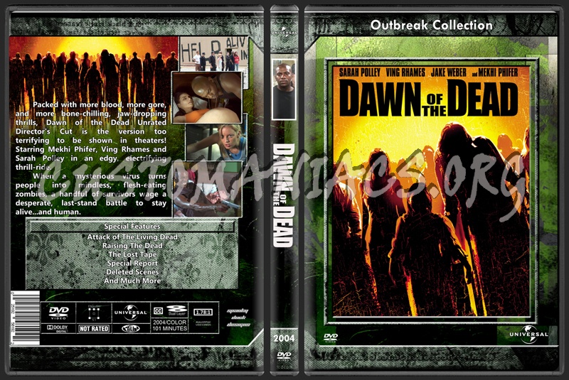 Dawn of the Dead (2004) dvd cover