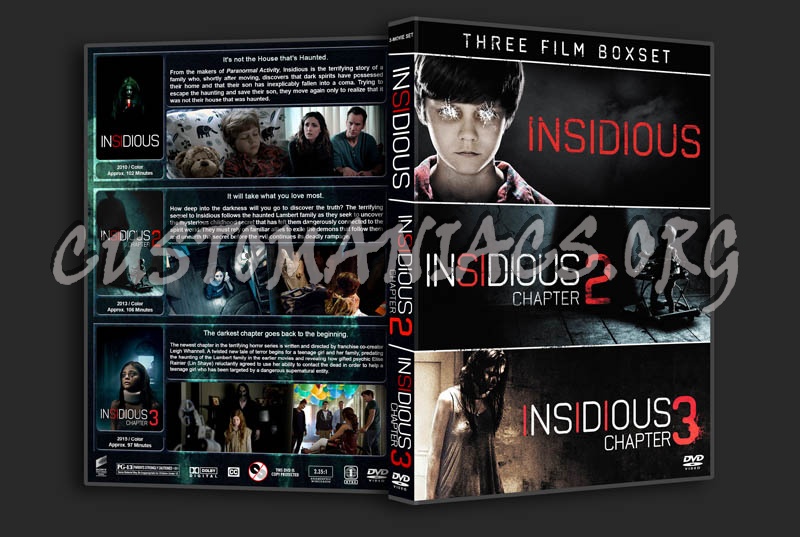 Insidious Triple Feature dvd cover