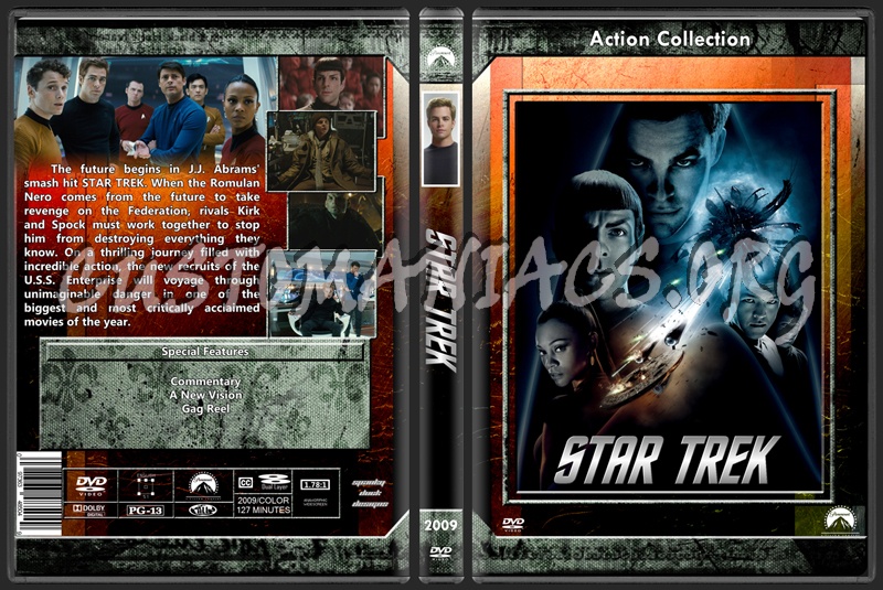 Star Trek (2009) dvd cover