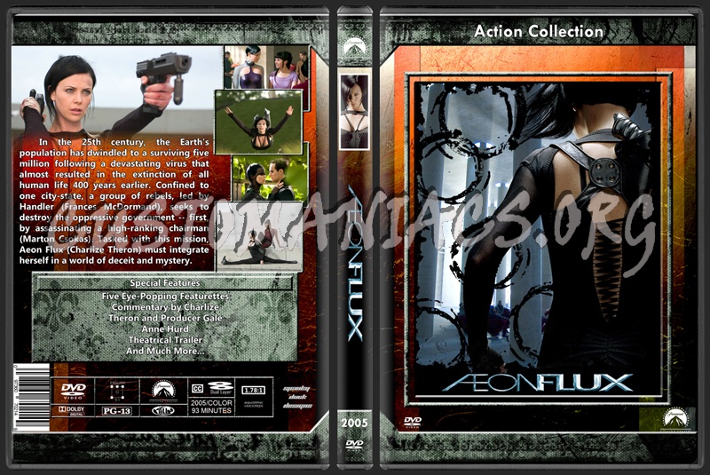 Aeon Flux dvd cover