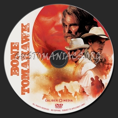 Bone Tomahawk dvd label