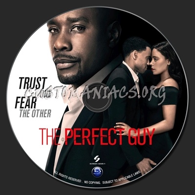 Perfect Guy, The blu-ray label