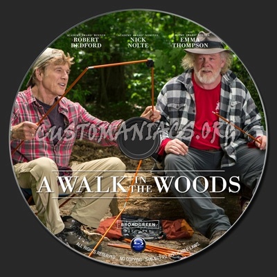 Walk In The Woods, A blu-ray label