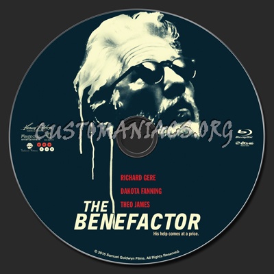 The Benefactor blu-ray label
