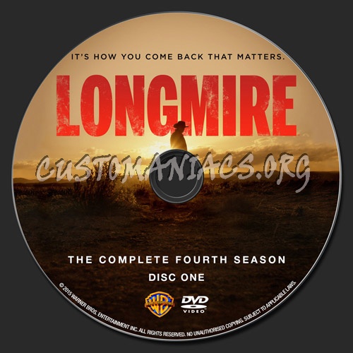 Longmire Season 4 dvd label