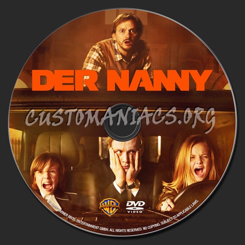 Der Nanny dvd label