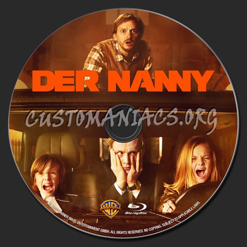 Der Nanny blu-ray label