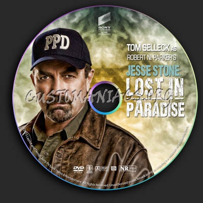 Jesse Stone: Lost in Paradise dvd label