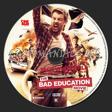 The Bad Education Movie blu-ray label